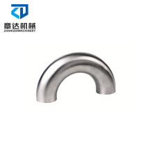 Sanitary Elbow 3/4''-4''  pipe fittings  clamp/welded fitting stainless steel  180 degree elbow